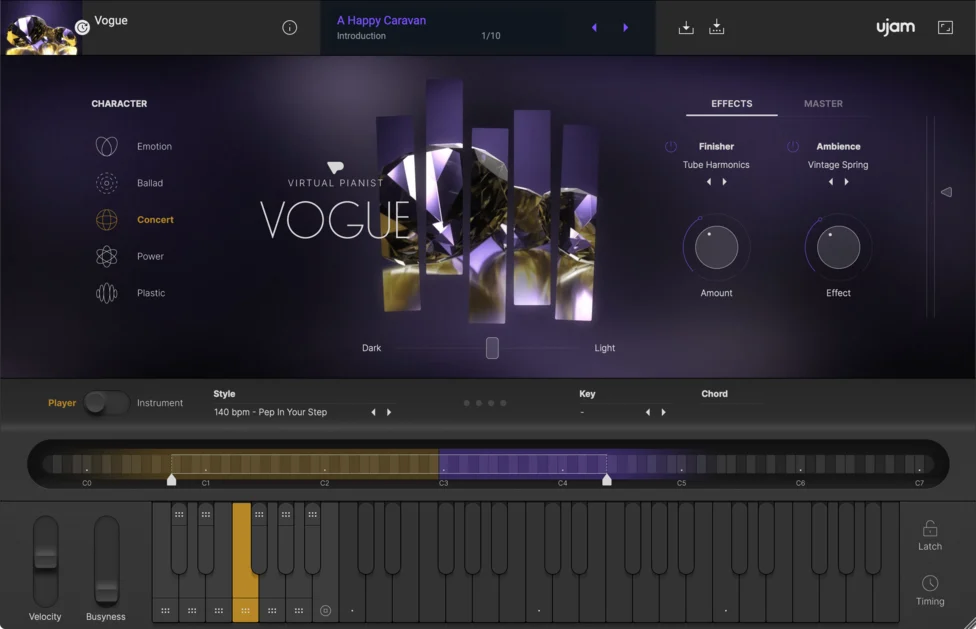 Ujam Virtual Pianist VOGUE